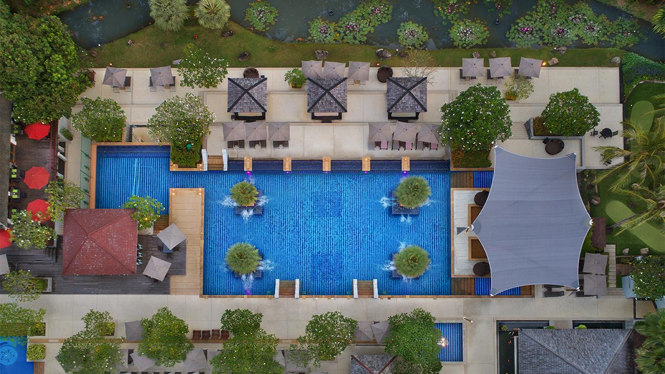 Outdoor Pool - Aerial